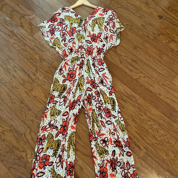 Anthropologie Tiger Jumpsuit Corey Lynn Calter - Picture 5 of 6